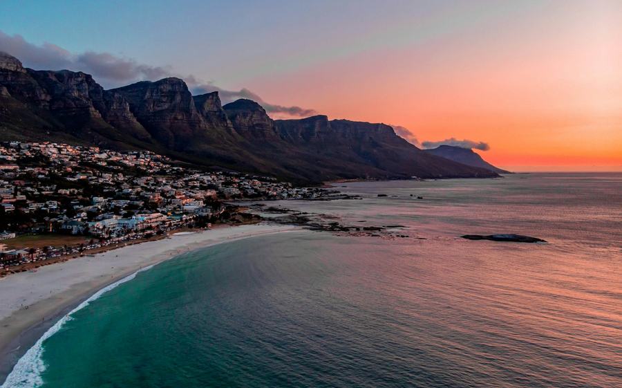Camps Bay at dusk